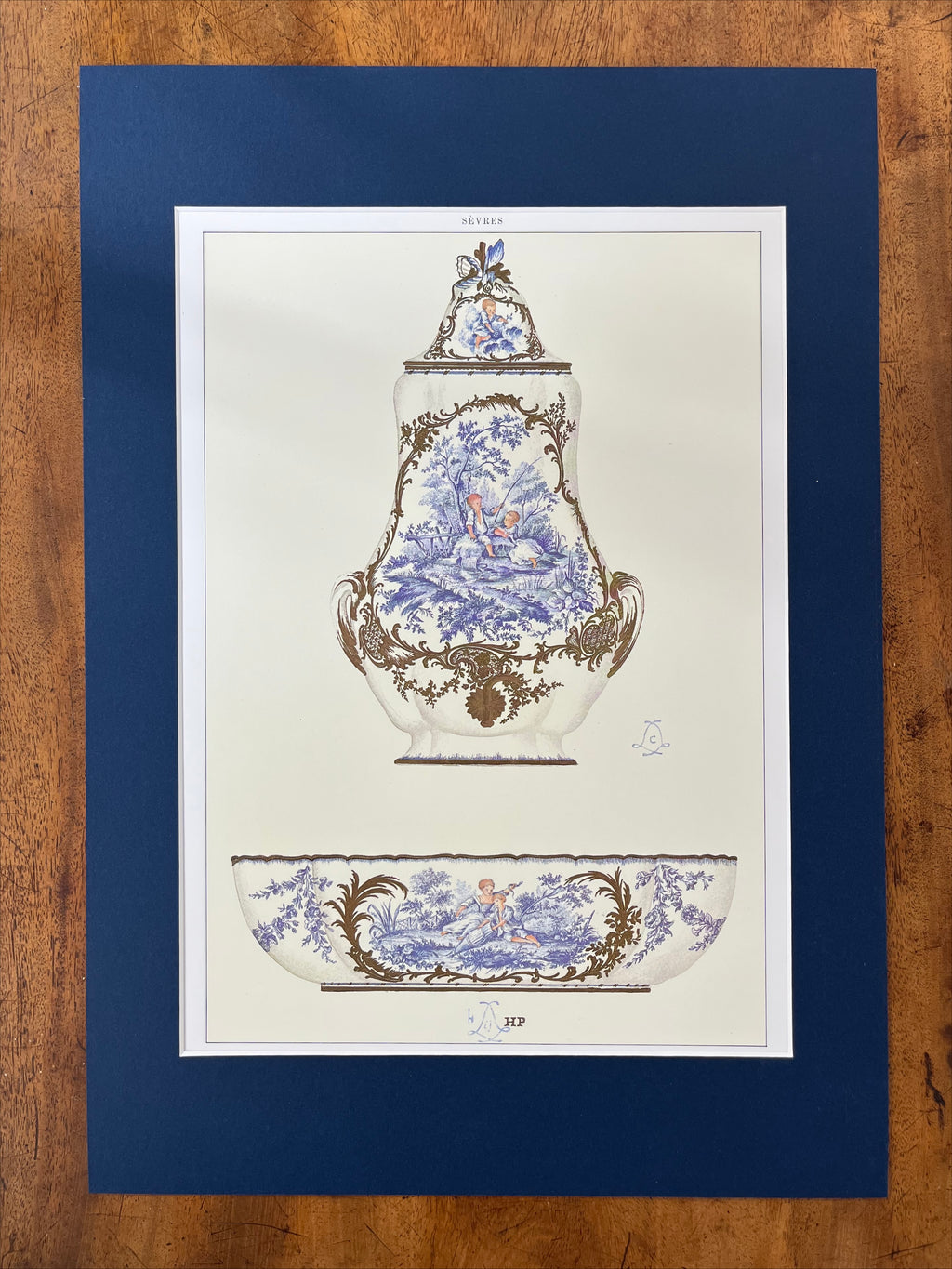 Sèvres Porcelain print
