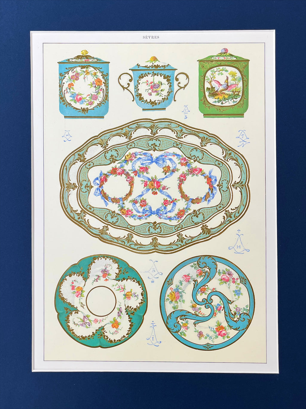 Sèvres Porcelain print