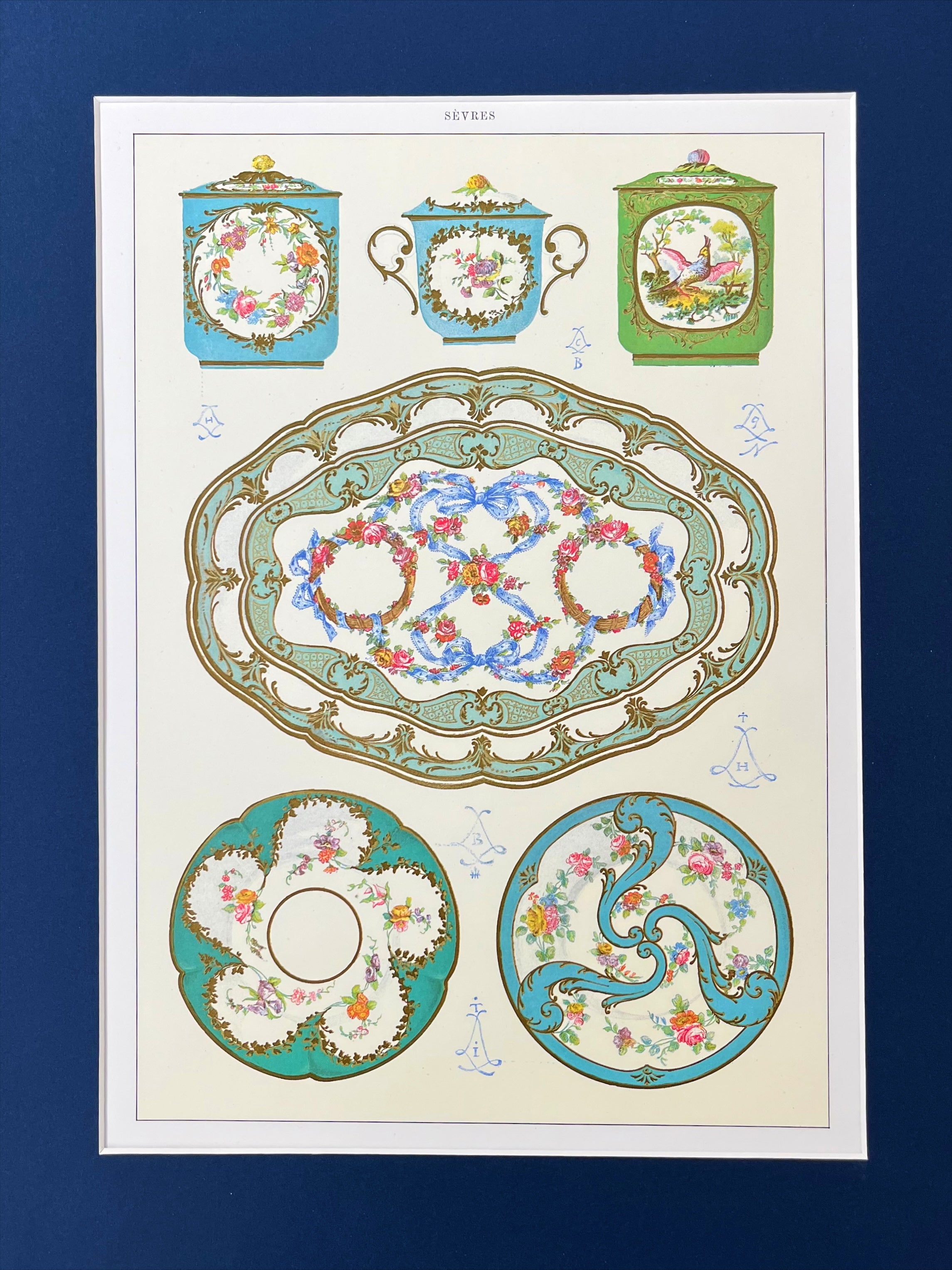 Sèvres Porcelain print
