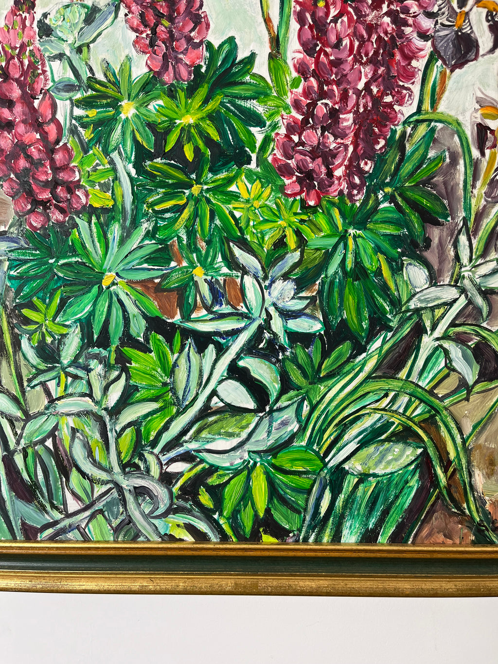Irises & Lupins