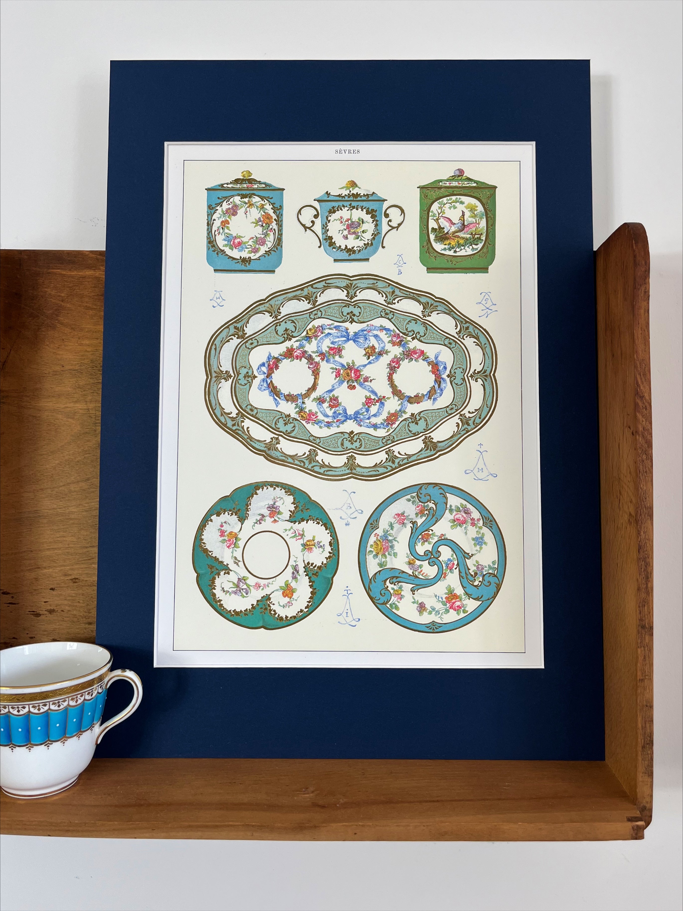 Sèvres Porcelain print