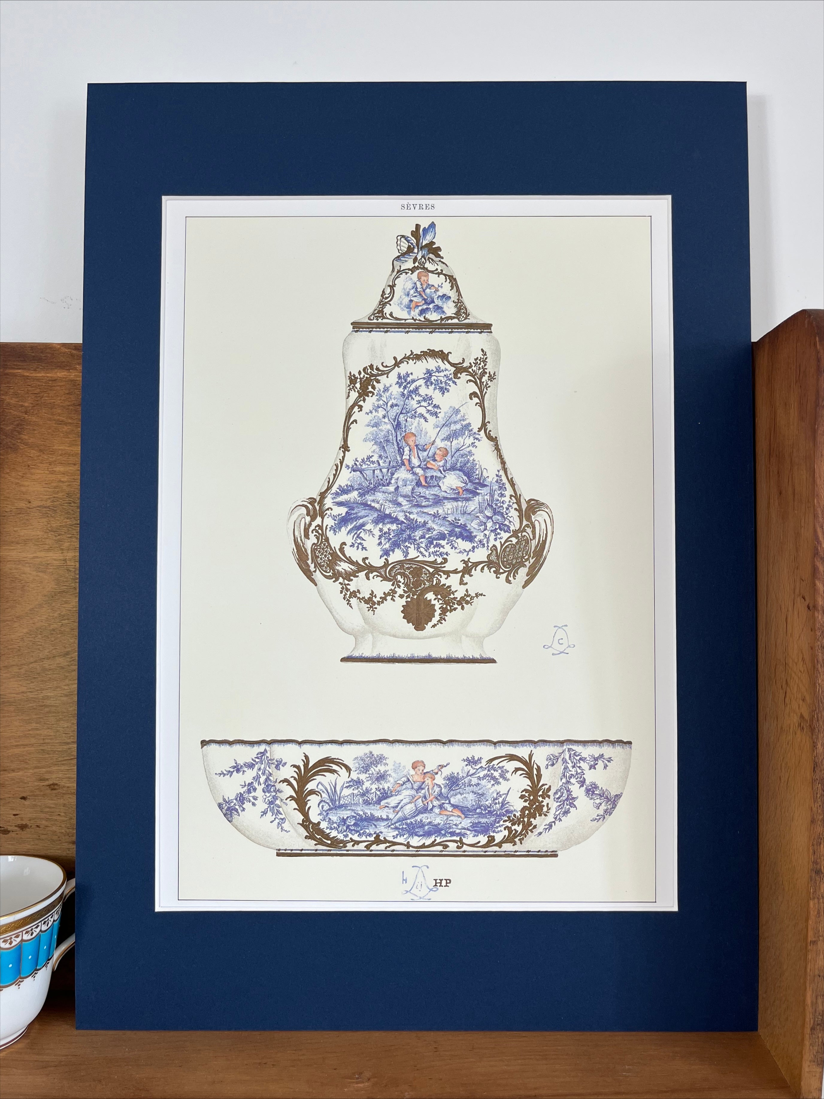 Sèvres Porcelain print